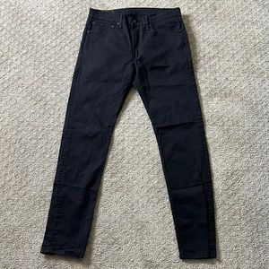 Black slim Levi pants